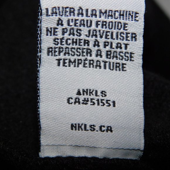 NKLS Mens XL Black Gray Crewneck Sweatshirt - Picture 6 of 11